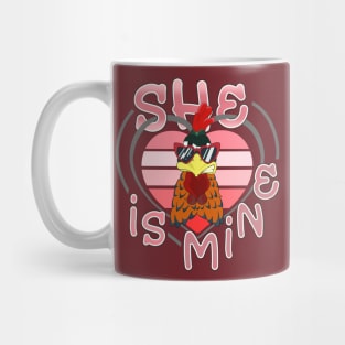 She is Mine Couple Matching Mug